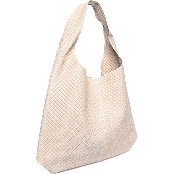 Shopper Anna Luchini Beige
