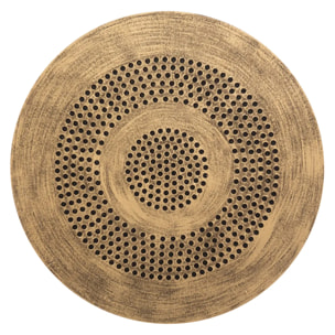 Lot de 2 tables gigognes "Etnik" cuivre D34/40cm