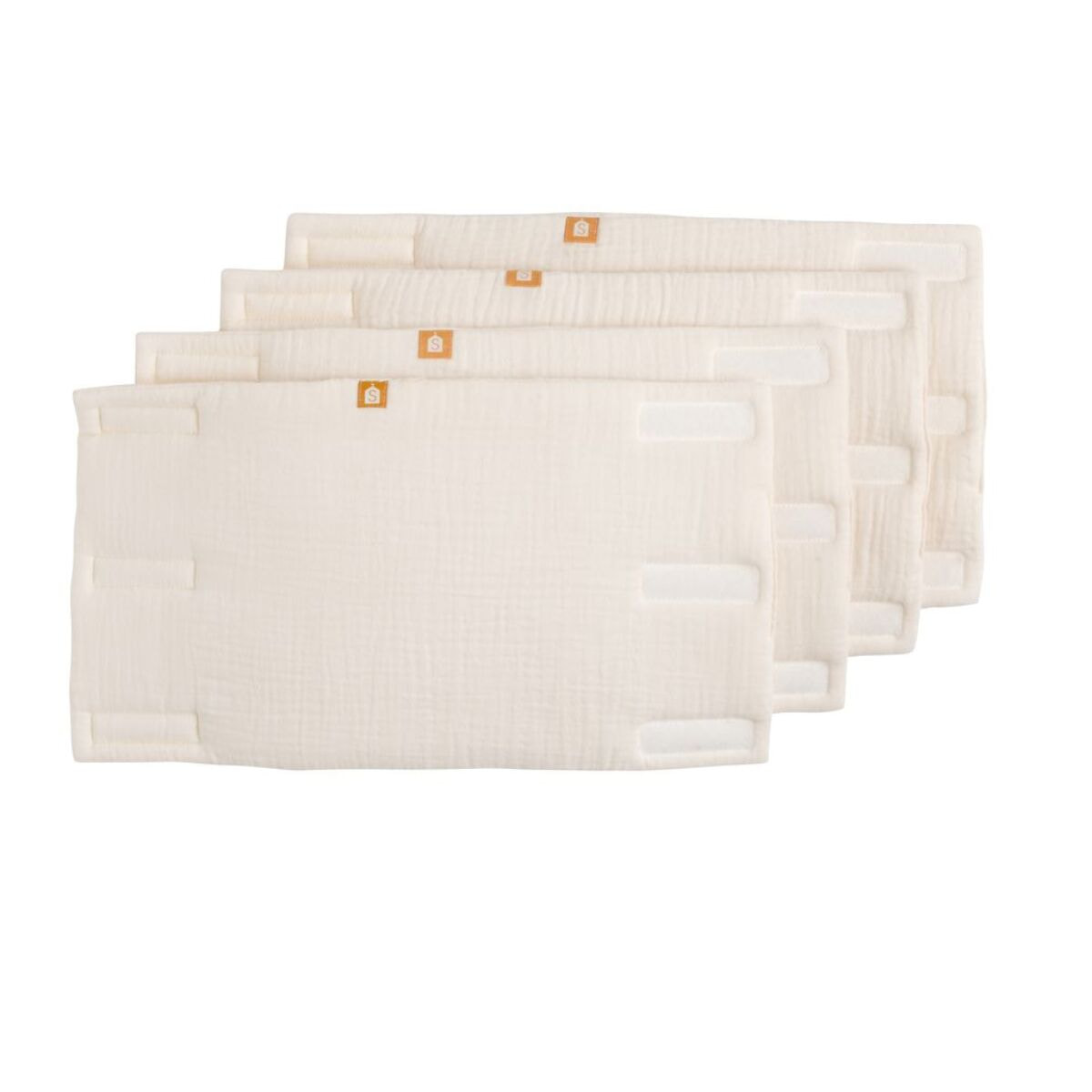 Protections de barreaux de lit bébé en gaze de coton