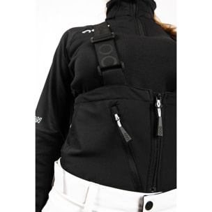 Pantalones para mujer ECOON ECOExplorer Pants Women - Blanco y negro