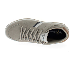 Armata di Mare Scarpe Uomo Sneakers Basse Stringate con Soletta Rimovibile in Memory Foam AMU S25M730 Beige