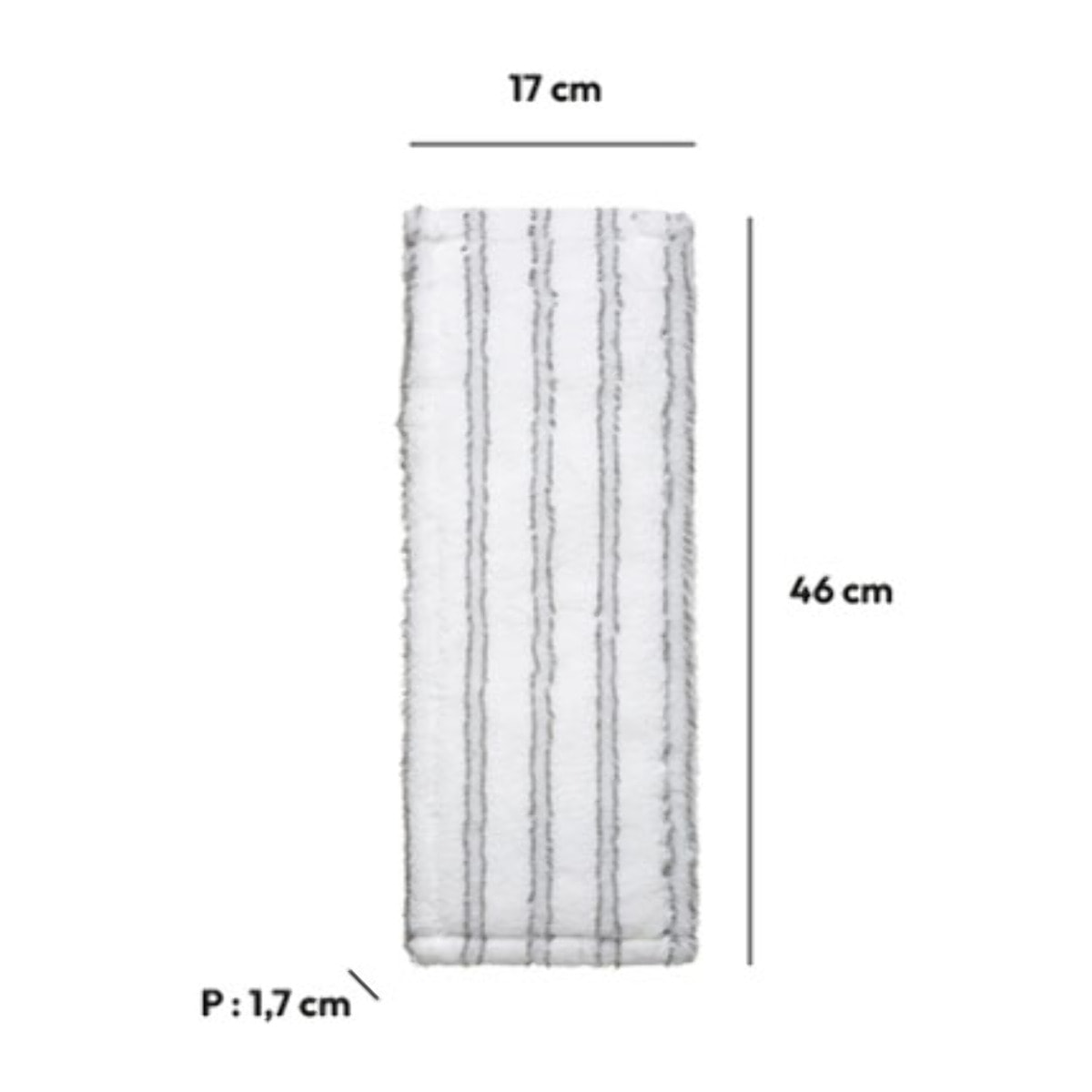 Recharge microfibre désincrustante Click & Clean