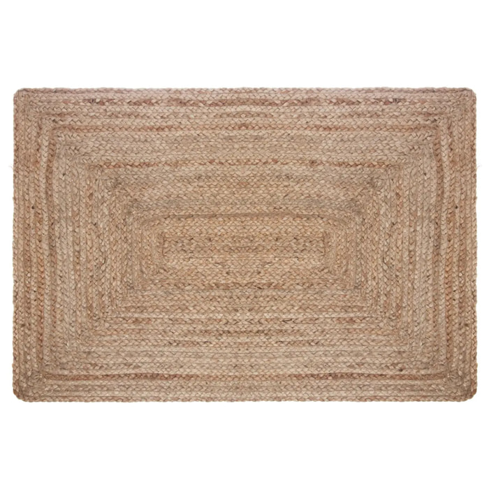 Tapis "Histoire" en jute 60x90 cm