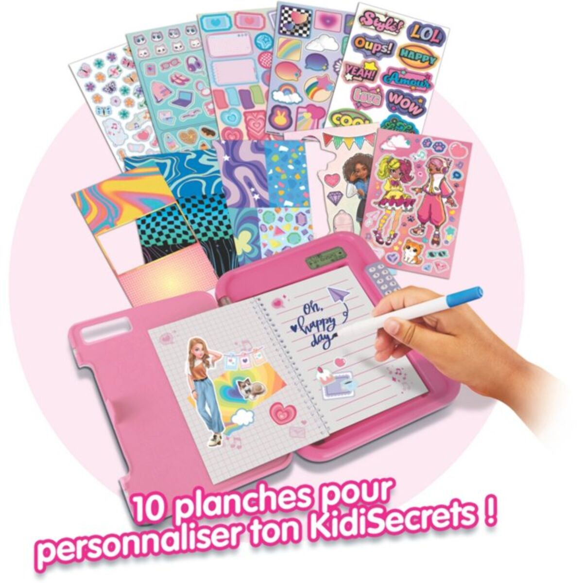Jeu éducatif VTECH KidiSecrets365-Mon journal intime vocal