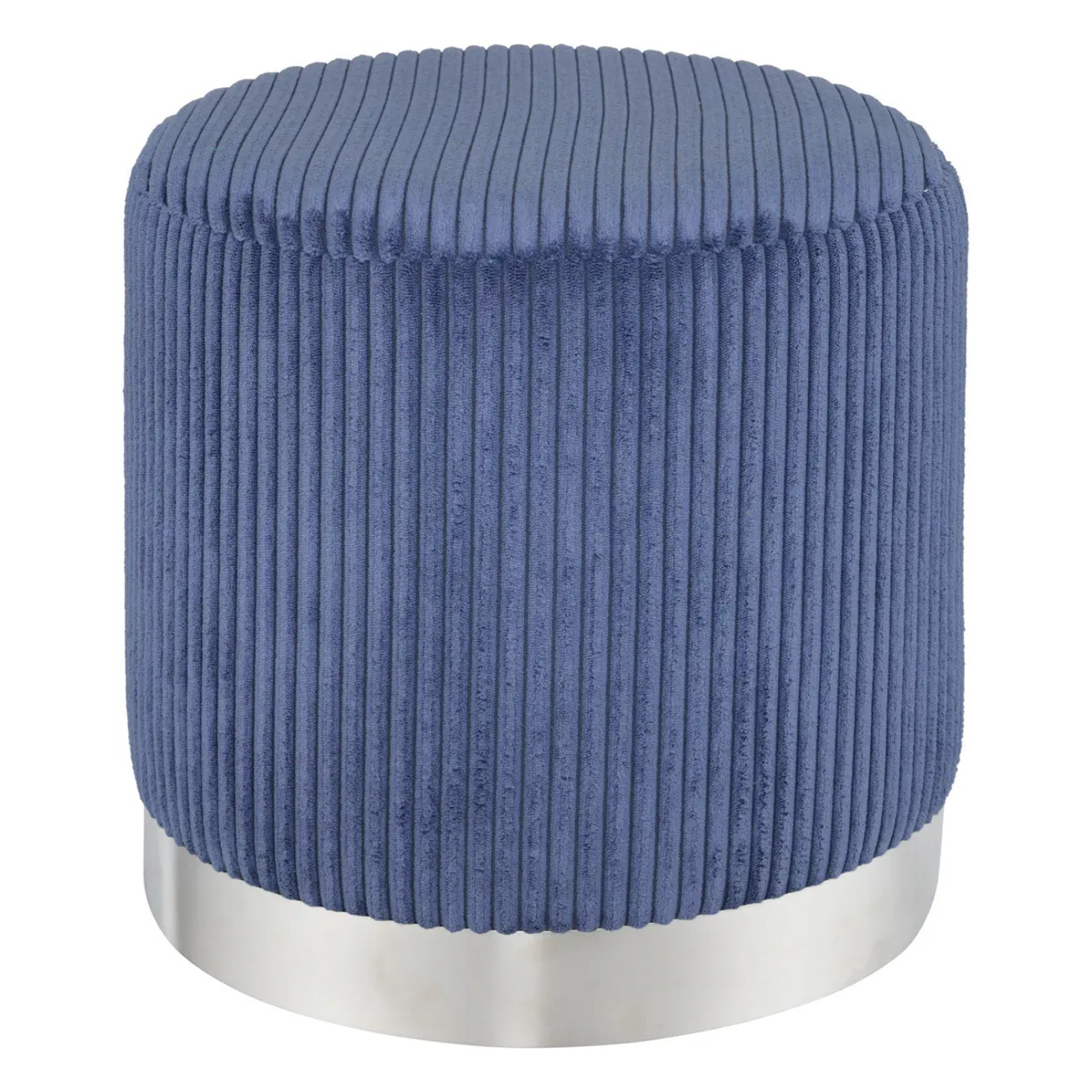 Pouf Sylia bleu encre