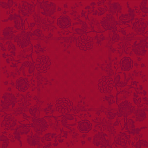 Nappe Scarlett carmin