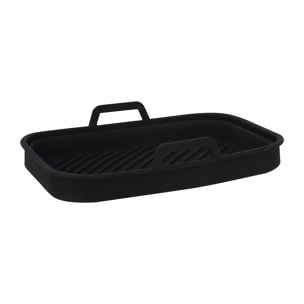 Moule rectangulaire en silicone 23 x 15cm pour friteuse sans huile