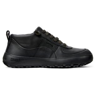 Sneaker-Bootie - CAMPER Peu Serra - Negro - Piel lisa