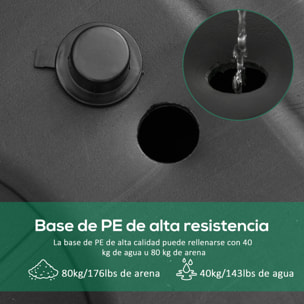 Canasta de Baloncesto de Exterior con Altura Ajustable 220-365 cm Aro de Baloncesto con Soporte Canasta de Baloncesto con Ruedas Base Rellenable Negro