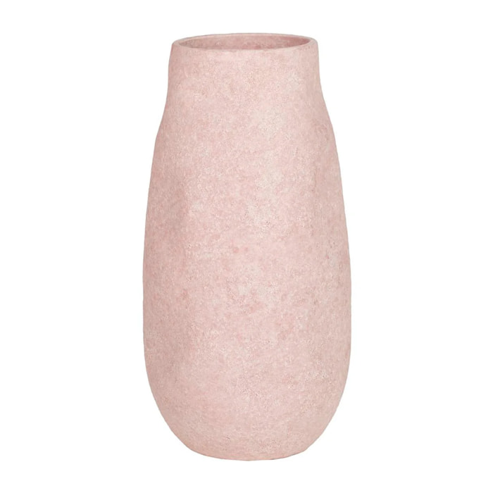 Florero Cerámica Rosa 15x15x31 Cm