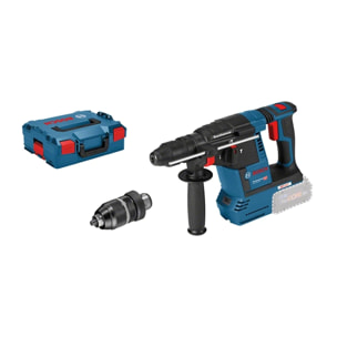 Perforateur GBH 18V-26 F Professional SDS-Plus - 18V 2.6J - BOSCH - sans batterie ni chargeur - L-BOXX - 611910001