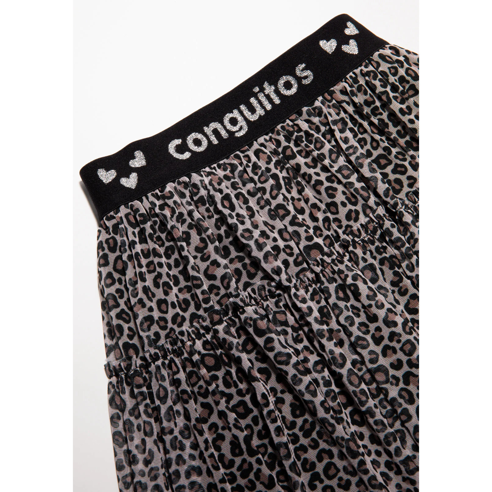 Falda Conguitos Leopardo Tul Niña