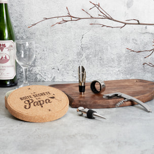 Coffret A Vin 4 Pieces Papa Liege