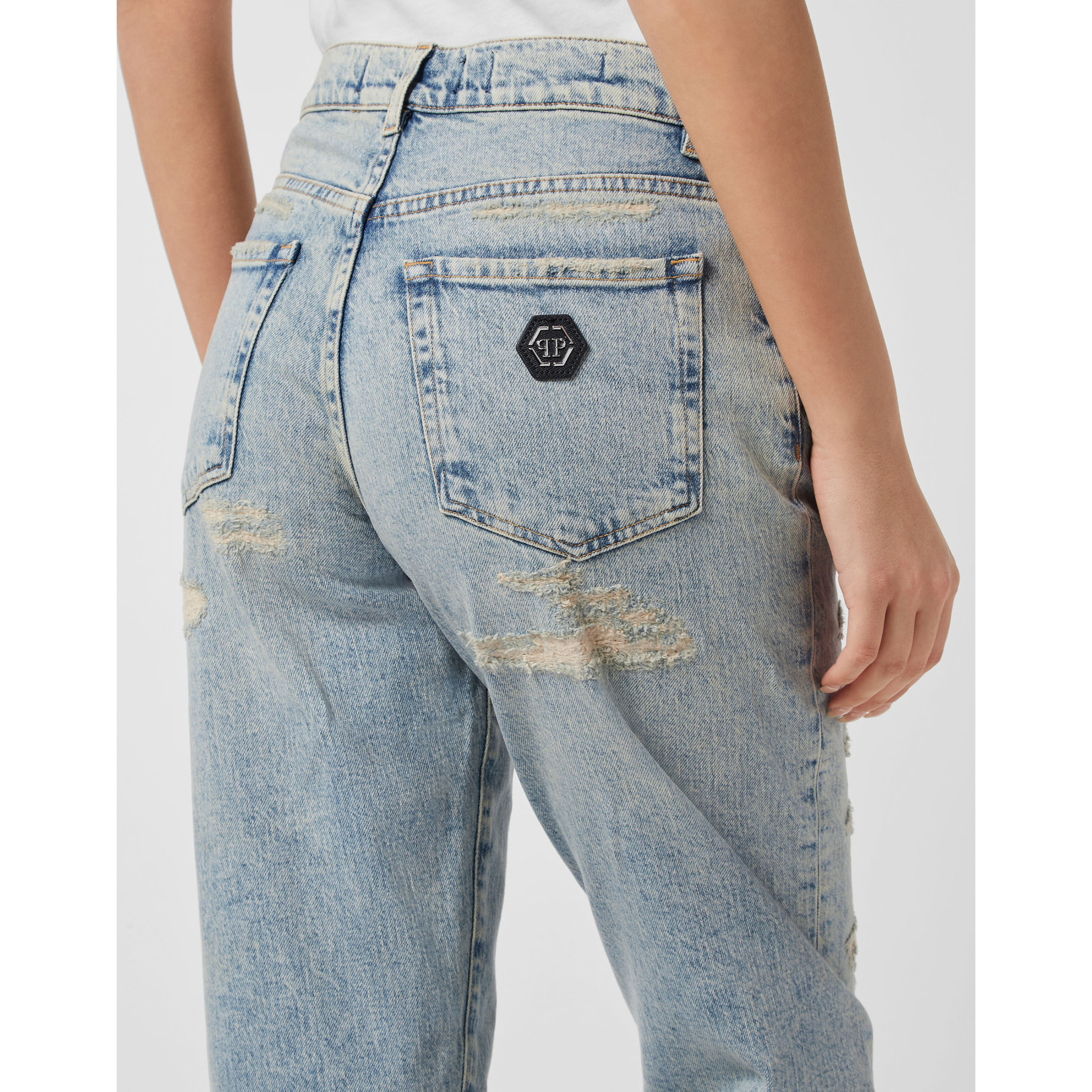 PHILIPP PLEIN Vaqueros Mom Fit