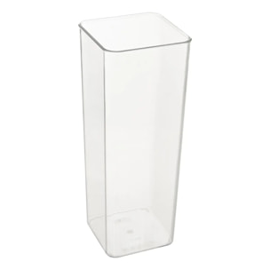 Boîte de conservation carrée Eske 2L transparent