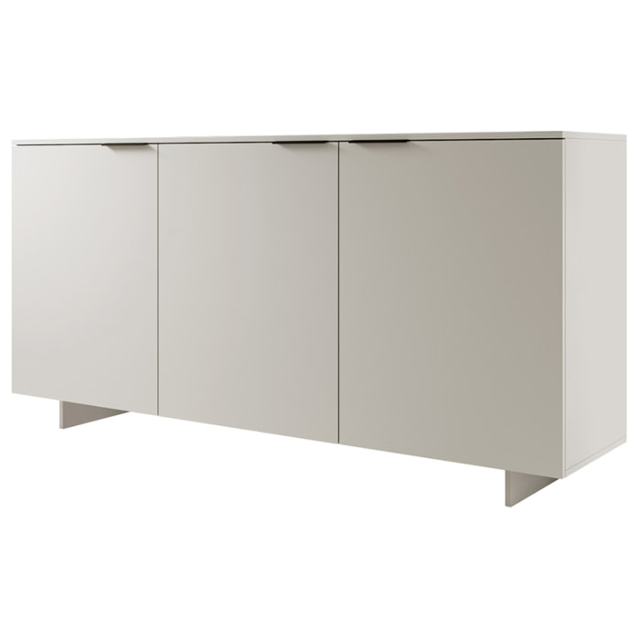 Canterbury - buffet bas - 3 portes - beige - 3 portes - 180 cm - Beige
