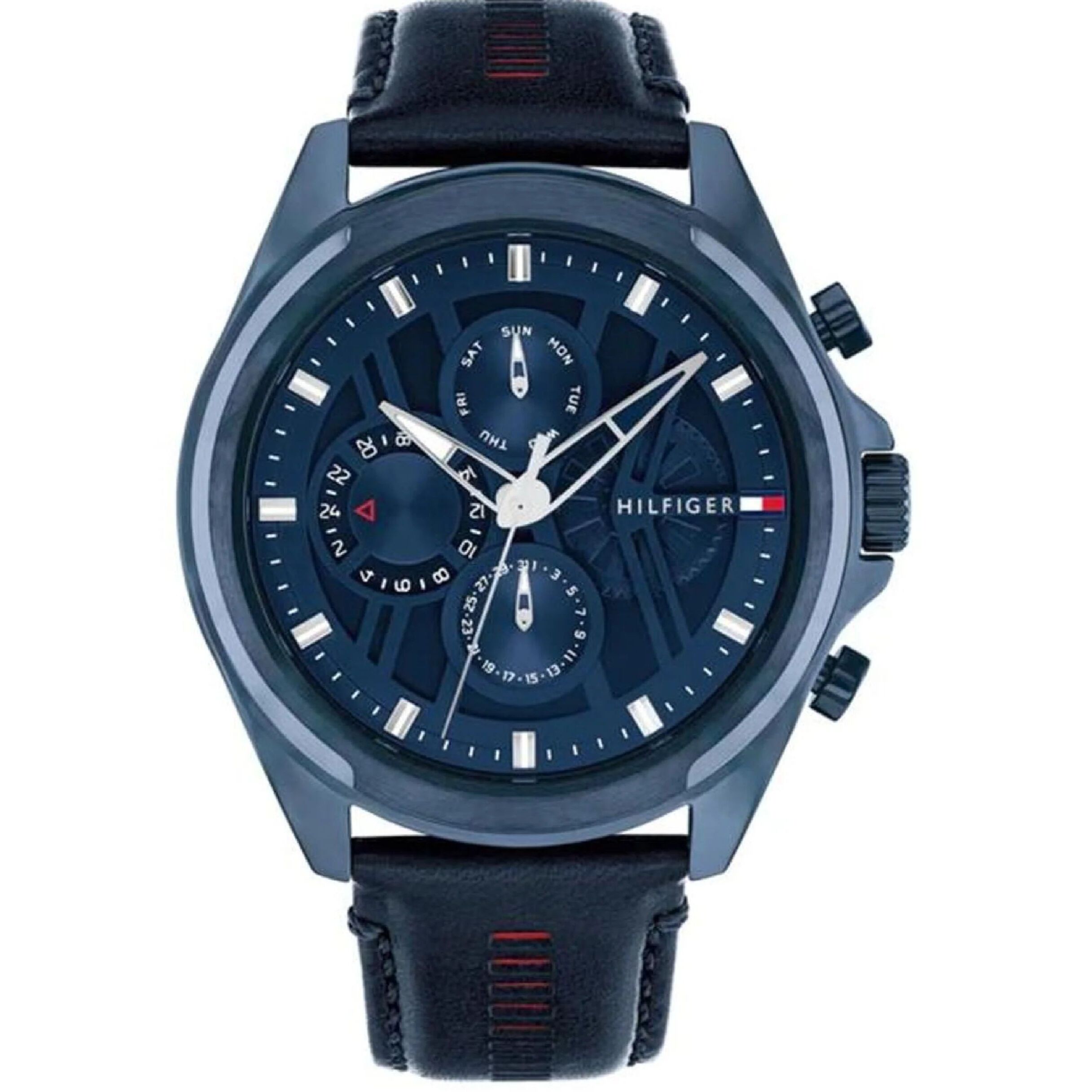 Reloj Tommy Hilfiger 1710655 Hombre Analogico Cuarzo con Correa de Cuero