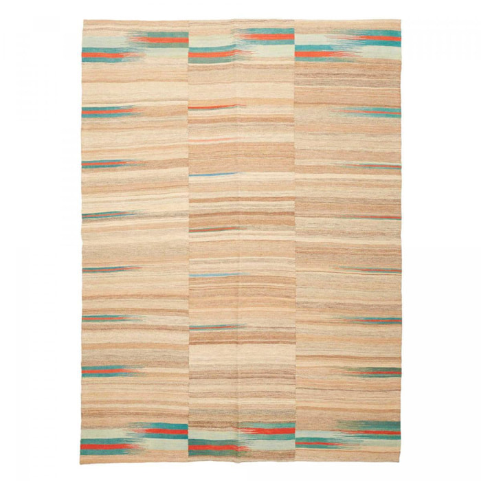 Authentique Tapis d'Orient kilim fait main en laine E