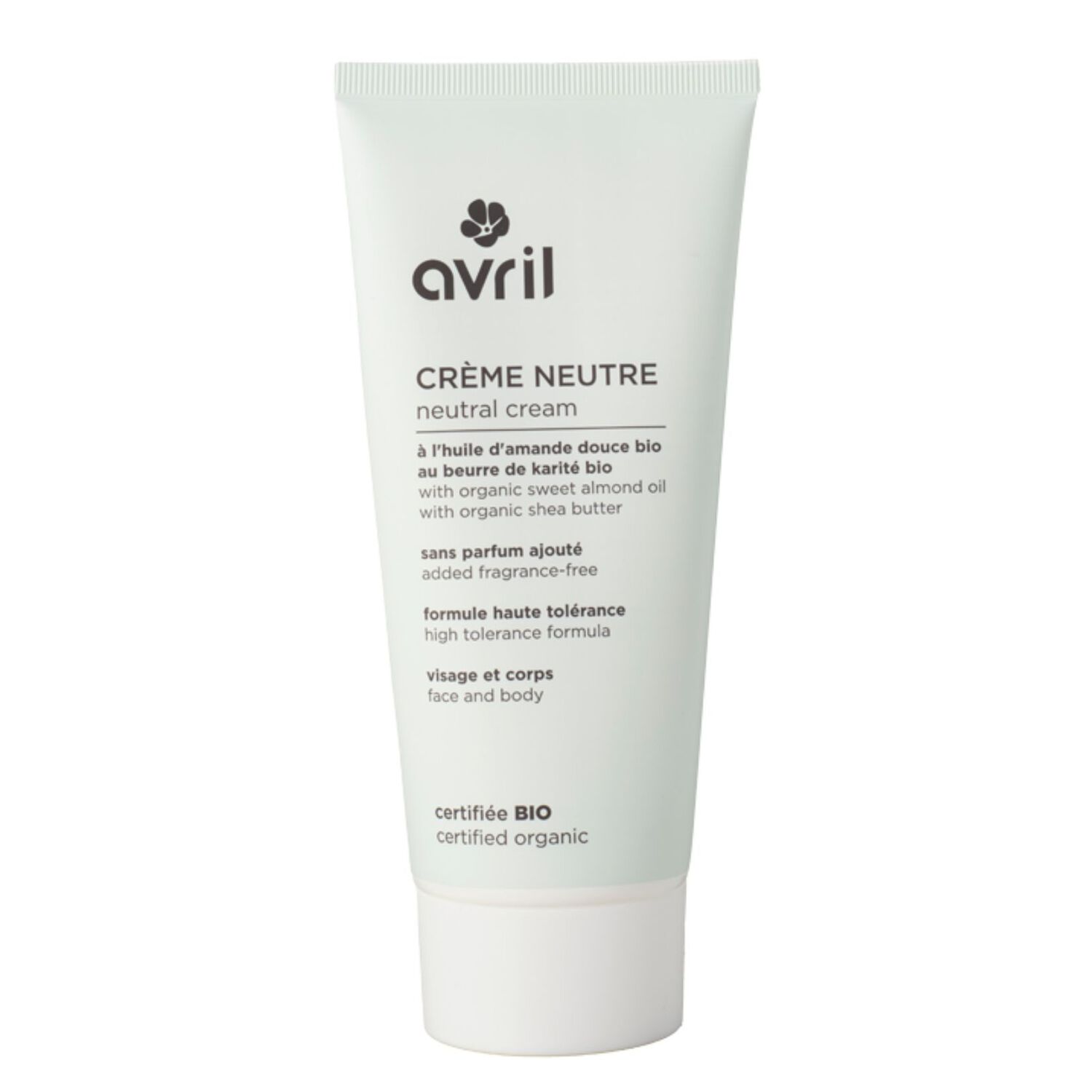 Crème Neutre - Crème Certifiée bio 20 ml