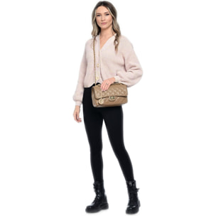 Borsa a tracolla Isabella Rhea Beige