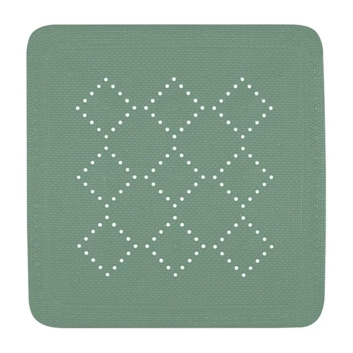 Tapis Fond de douche PVC ALASKA 55x55cm Vert mousse Spirella