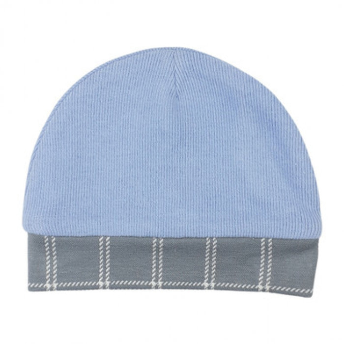 CAPPELLINO IN FELPA AZZURRA