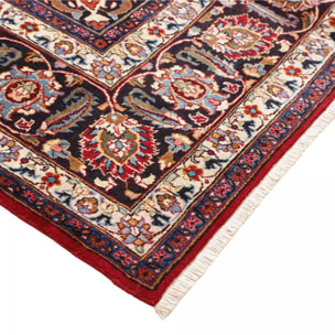 Tapis d'orient au motif oriental, artisanal noué main, APUJEZ
