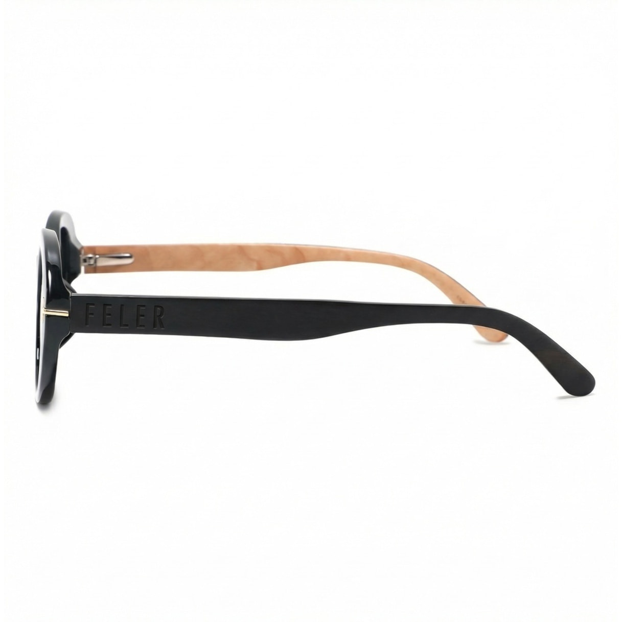 Gafas de Sol Feler 1611-1 Polarizadas de Madera Unisex 53 mm