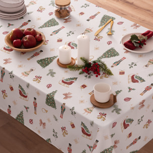 Mantel antimanchas NUTCRACKER MULTICOLOR