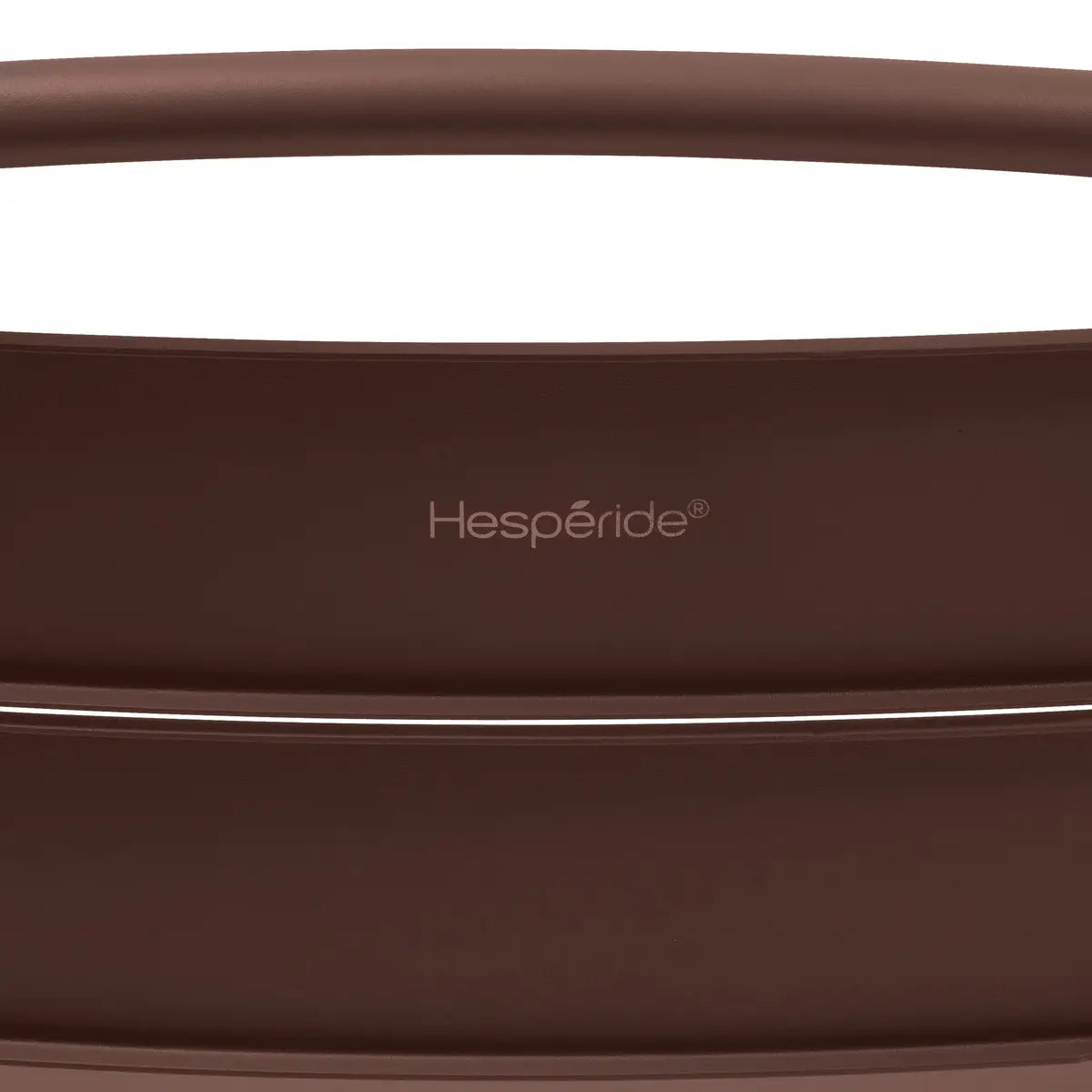 Chaise haute de jardin Alegoria empilable acajou