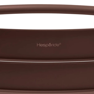 Chaise haute de jardin Alegoria empilable acajou