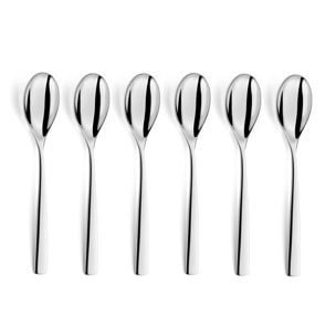 Vesta - Set de 6 cucharillas de café