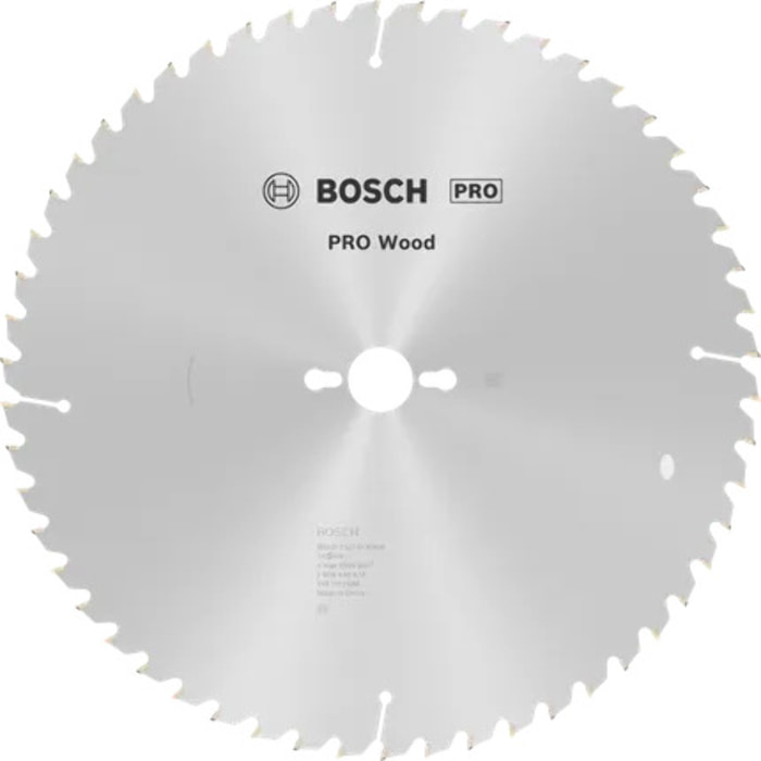 Lame de scie circulaire BOSCH Optiline Wood Ø 30mm - 350X30X3.5 - 54D - 2 608 640 674