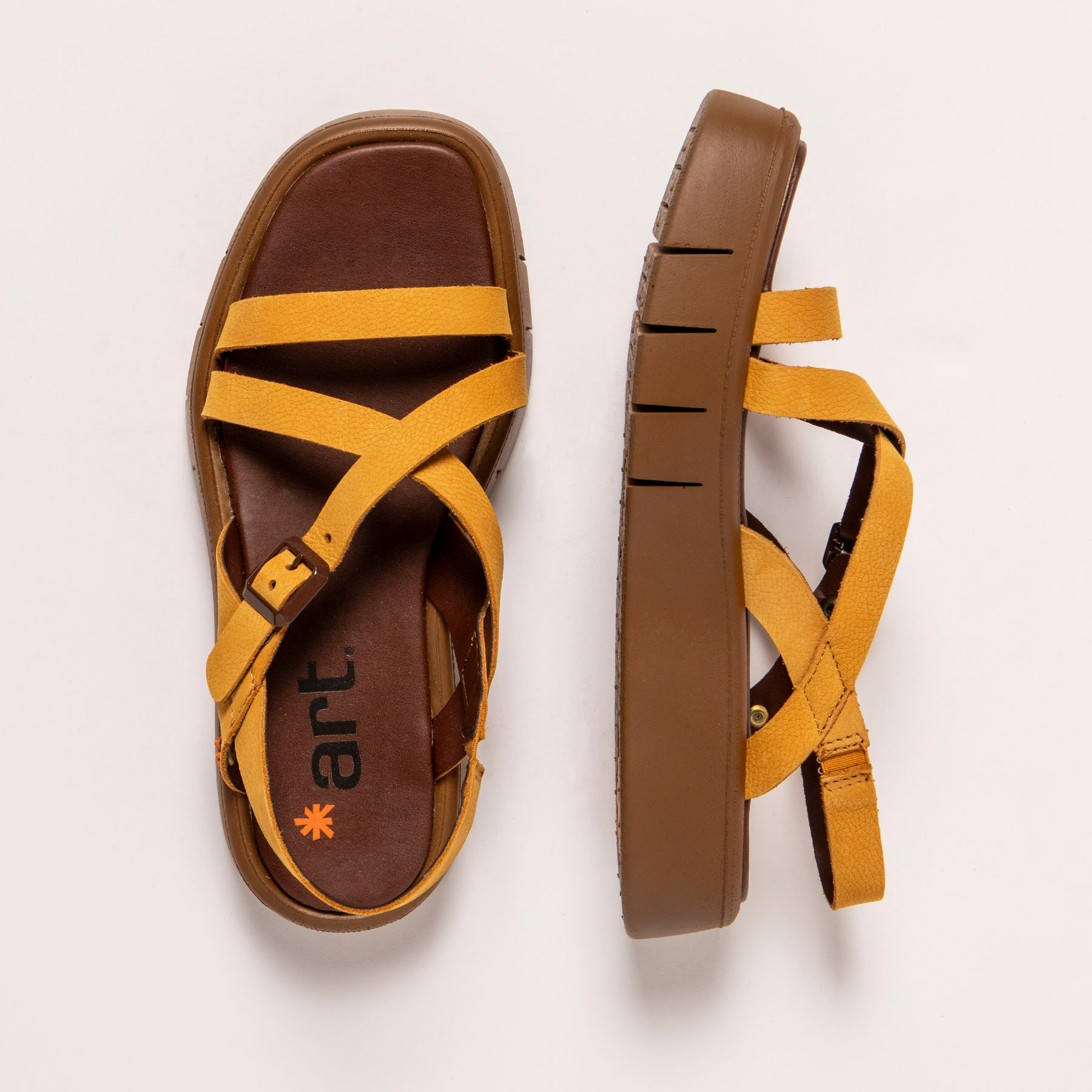 Sandalias 1853 NOBUCK HONEY/ MALAGA color Honey