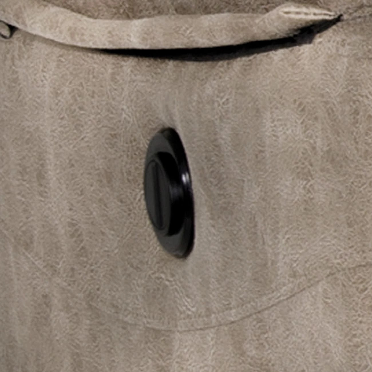 Sofá relax eléctrico con chaiselongue izquierdo Nellie 3 plazas Cemento