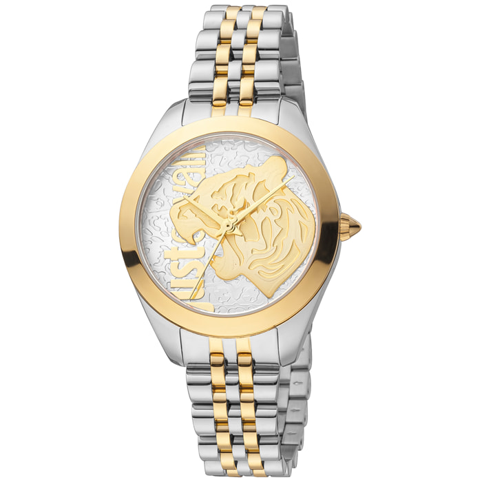 Reloj Just Cavalli JC1L210M0175 Mujer Analogico Cuarzo con Correa de Acero inoxidable