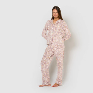 Pigiama in cotone rosa selvana