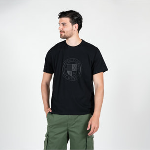 T-shirt basic con logo stampato