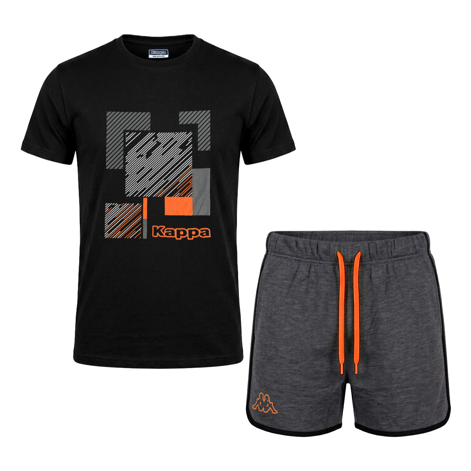 Completo Corto Uomo KAPPA Cotone Jersey