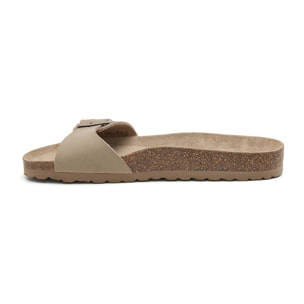 SANDALIA BABUNKERS MARRON