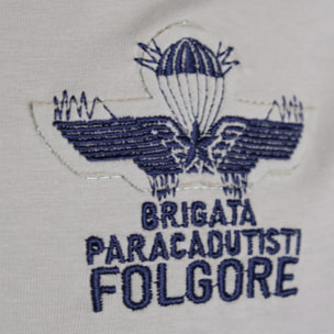 T-shirt Folgore a maniche corte verde uomo