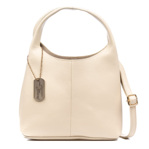 Barasso borsa a mano donna. Pelle autentica Dollaro.