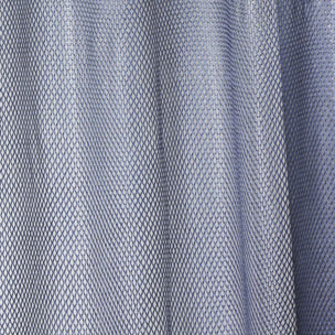 Voilage en organza fantaisie  - Effet 'résille' - Bleu