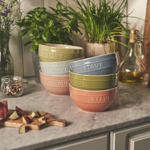 Set de bols macaron 14 cm / 6-pcs