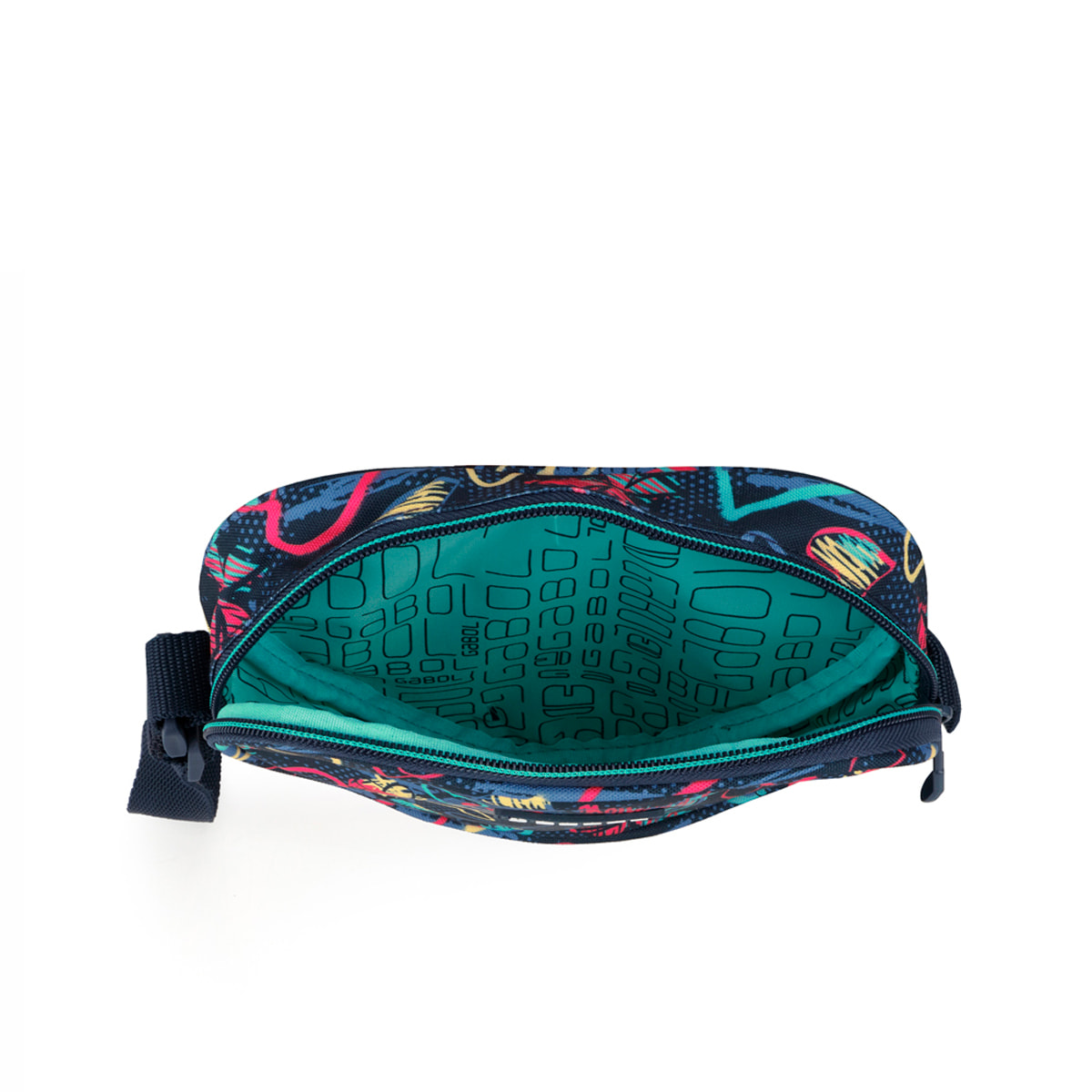 Bolso infantil Gabol TIZAS con corazones y resistente al agua