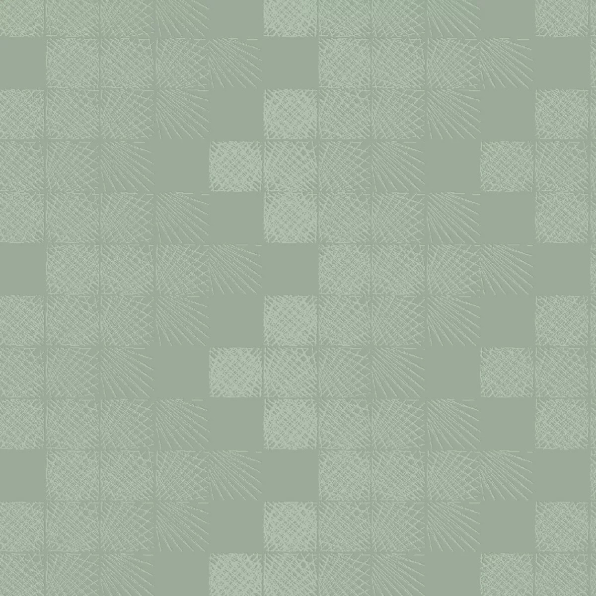 Serviette pur coton motif jacquard vert Epis verde