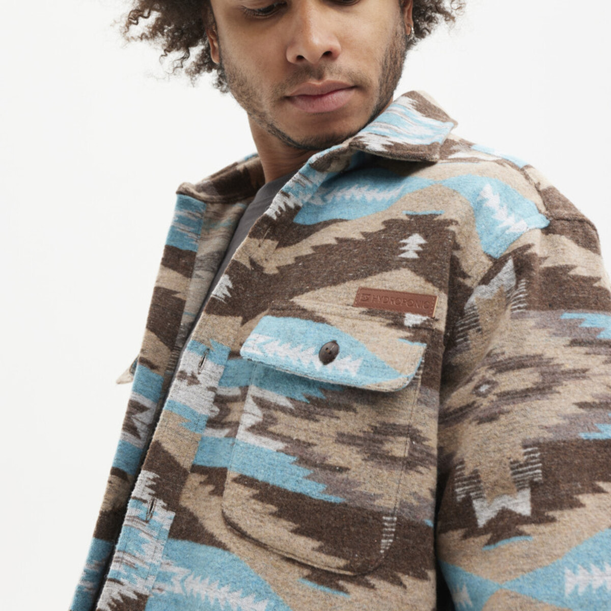 Camisa-chaqueta de franela gruesa TOWER Hydroponic