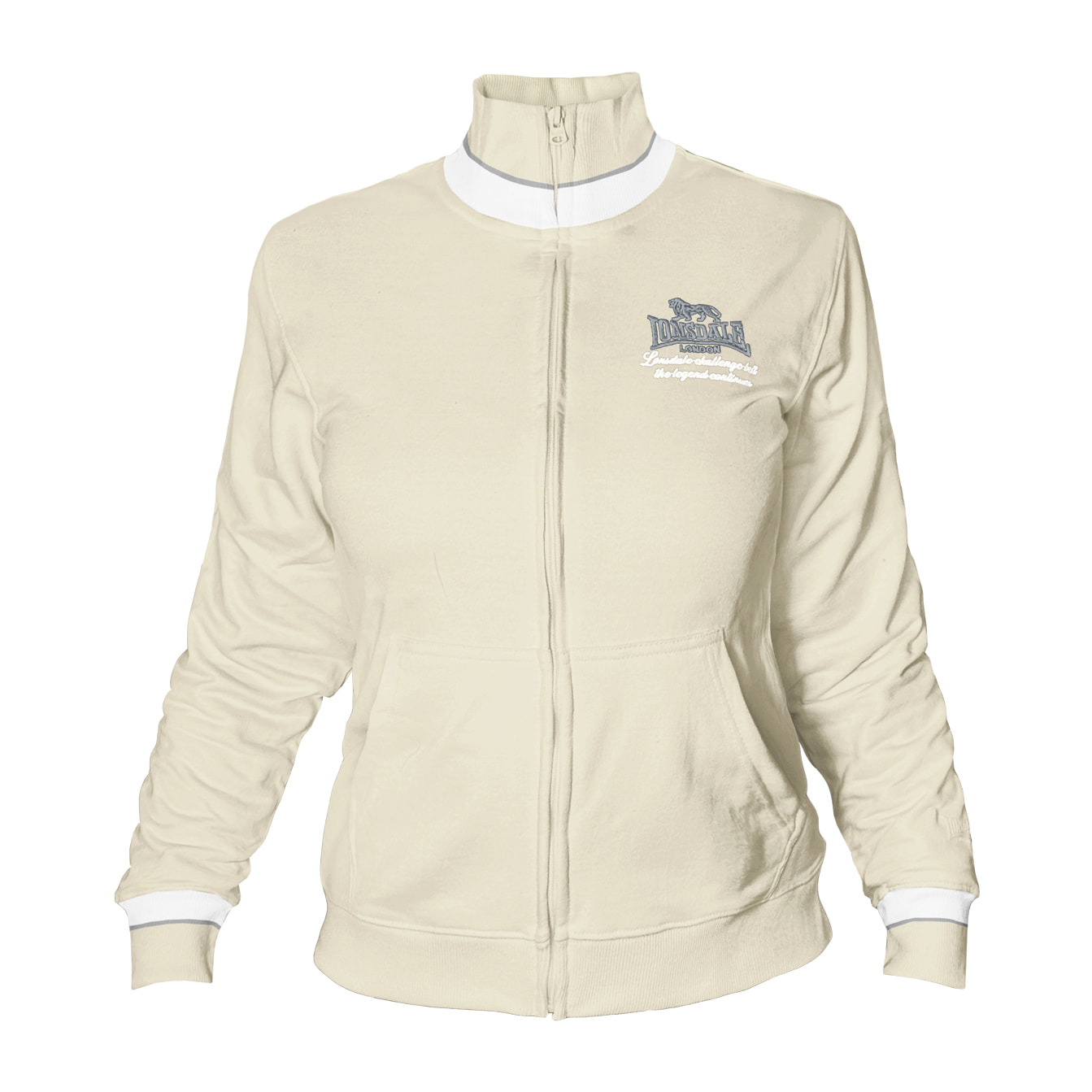 Tuta Donna LONSDALE Cotone Primavera Leggero Full Zip