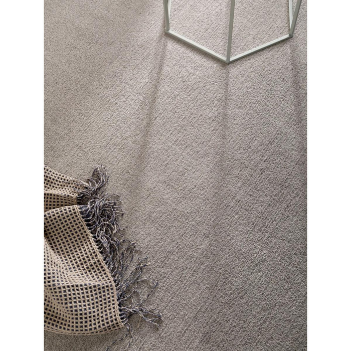 Tapis salon et chambre tissé motif uni GEHE