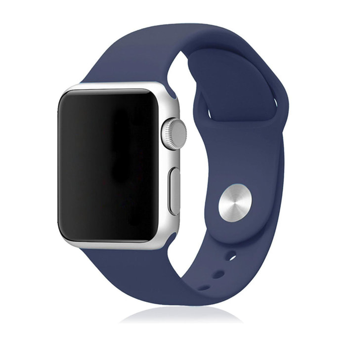 Correa de silicona compatible con Apple Watch de: 38/40/41mm. Talla M/L.